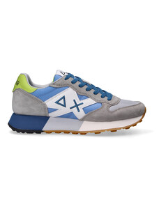Sun68 sneaker Jaki 2.0 Bicolor grigia azzurra