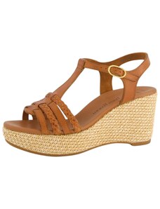 Fulidngzg Sandali Zeppa Donna Cuoio Estive Antiscivolo Plateau