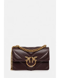 Pinko borsa a mano in pelle colore marrone 104550 A26Z