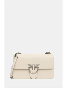 Pinko borsa a mano in pelle colore beige 100941 A0F1