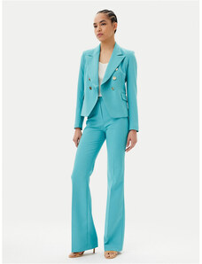 Completo Estivo Donna - Camicia Mezza Manica + Pantaloncini Con Coulisse, Cotone E Lino, Tinta Unita - Foto 8