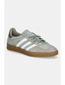 adidas Originals sneakers in camoscio Gazelle Indoor colore verde JI3526