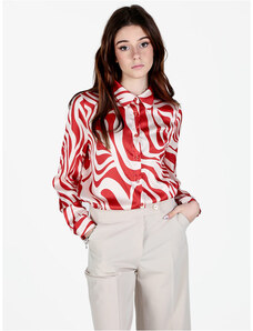 PALINDA Camicia Donna Manica Corta Con Scollo A V - Morbida In Viscosa Elastan - Taglie Forti - 3