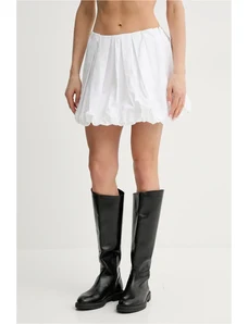 Pinko gonna in cotone colore bianco 105183 A2LD