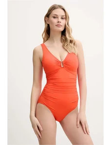 Lauren Ralph Lauren costume da bagno intero colore arancione