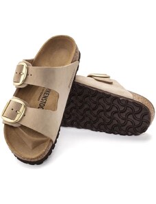 Birkenstock Ciabatte Arizona Big Buckle Sandcastle Narrow Fit