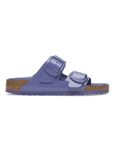 Birkenstock infradito in pelle Arizona Big Buckle donna colore violetto 1029368