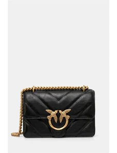 Pinko borsa a mano in pelle colore nero 100074 A1UR