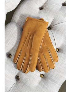 Barts Twister Guanti Uomo – Modello A Treccia Con Logo In Pelle, Taglia Unica L/M, Lavabili