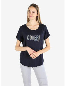 WINSHAPE Maglia da Donna a Maniche Corte Ultra Leggera con Orlo Arrotondato Mct013, Fit, Fitness, Tempo Libero, Sport, Yoga, Allenamento, Maglietta, Nero, XXL