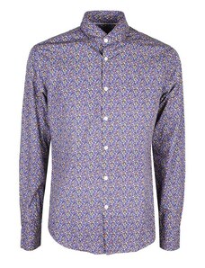 Camicia Elegante Elasticizzata A Maniche Lunghe Casual Da Uomo Cozy Up - Foto 13