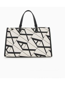 Borsa a tracolla rossa Lora Ferres effetto trapuntato