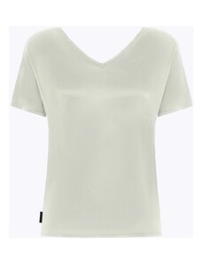 Canotta Donna In Raso Sottogiacca - Scollo A V, 95% Poliestere 5% Elastan, Elegante E Casual