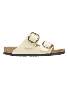 Birkenstock Arizona Big Buckle Shine Ecru