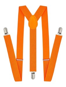 Bretelle per pantaloni larghezza 3 Cm (3 clip metallo) Verde Militare, Mimetico