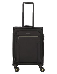 Piquadro Valigia-trolley cm 36x55x25 BLADE, bagaglio a mano nero