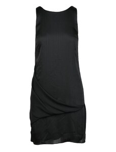 Cravatta Skinny Nera Con Paillettes – AIO Accessori, Perfetta Per Feste E Show, 145 Cm