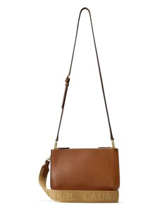 Lauren Ralph Lauren borsa a mano in pelle colore marrone 431970155