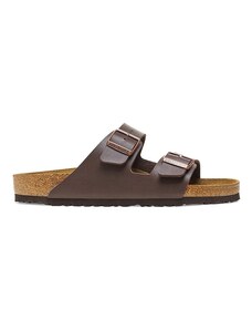 Birkenstock ciabatte slide Arizona colore marrone 451161