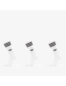 adidas Originals adidas 3S High Crew Socks 3-Pack White/ White/ White S