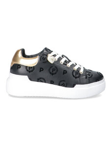 Sneakers Donna Pollini In Pelle Sintetica - Modello Nuke Collezione Primavera Estate 2021 - Bianco - Taglia 38 - 5