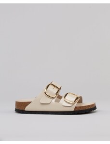 BIRKENSTOCK Arizona Big Buckle Shine Ecru