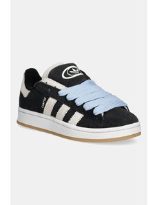 adidas Originals sneakers in camoscio Campus 00S Double W donna colore nero JQ5747