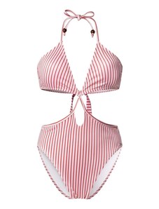 COSTUME DA BAGNANTE ANNI 30 A RIGHE L-XL