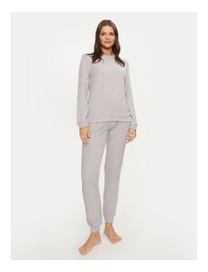 Pigiama Donna Invernale CRAVANA In Punto Milano, 100% Cotone Made In Italy, Artigianale E Di Pregio, Colore Classico