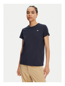 Kappa Cabou T-Shirt Donna - Maglietta Aderente In Cotone Con Scollo A V - Collezione Logo Woman - 2