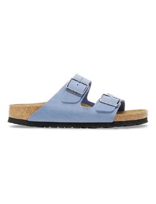 Birkenstock infradito in pelle Arizona donna colore blu 1030864