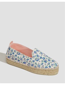 Sandali Donna Con Zeppa In Lino - Espadrillas Chiuse Davanti, Tacco Alto, Stile Bohemien, Comode Ed Eleganti - Foto 2