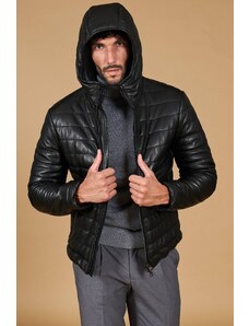 Redbridge Giacca Jeans Uomo Stile Biker Con Cerniera - Denim Blu, Colletto Alto, Tasche Con Zip