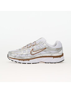 Nike W P-6000 White/ Metallic Silver-Lt British Tan-Sail