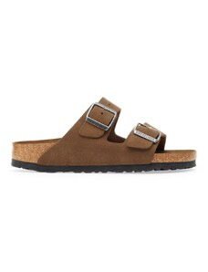 Birkenstock ARIZONA in pelle scamosciata dark tea