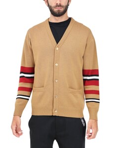 Kallspin Gilet Uomo In Misto Lana - Cardigan Con Bottoni