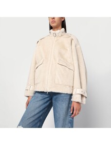 Carhartt WIP Giacca bomber in pile borg con con tasca in nylon con  Donna
