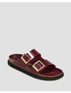 Ciabatte Bordeaux Da Donna Birkenstock Arizona Db Lena Hs Narrow