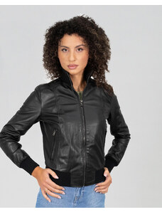 Giubbotto Bomber Conbipel Giacche In Pelle Donna Conbipel Biker In