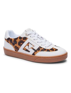 GUESS Damen Sneaker 'Berrett' – Ecopelle Mit Zeppa, Schwarz