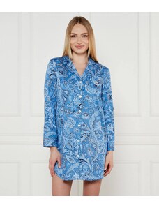 Camicia Da Notte Donna In Satin - Manica Lunga, Scollo A V, Elegante E Comoda - Foto 4