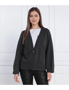 VICOLO Cardigan rotture e bottoni gioiello