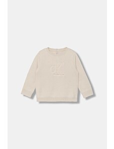 Calvin Klein Jeans maglione per neonati colore beige IN0IN00234