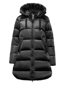 Giubbotto Lungo Giubbotto Teddy Nero BOMBOOGIE CAPPOTTO TEDDY CON