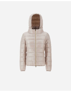 Herno A-SHAPE IN RASO E LADY ALTERNATIVE FUR