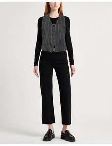 gilet da donna Emporio Armani in lana a fantasia