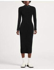 Abito Lungo In Maglia Donna – Elegante, Autunnale, A Maniche Lunghe Con Bottoni, Vestito Casual Alla Caviglia, Morbido E Caldo, Perfetto Per Ufficio O Tempo Libero, Taglia Unica
