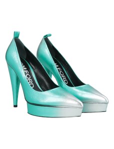 Escarpins Femme à Talon Très Haut - 38 Bleu électrique En Daim - Ritmo Shoes
