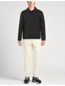 Harry Brown Cappotto doppiopetto in lana grigio