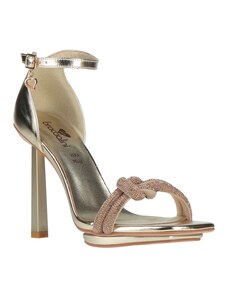 Sandales Braccialini En Cuir Blanc – Modèle élégant à Lanière Talon, Taille 36